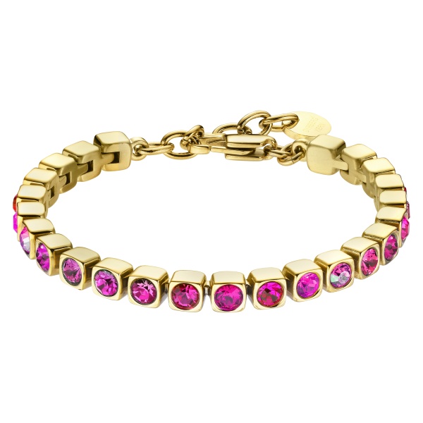 Dyrberg Kern Cory Gold Bracelet - Pink